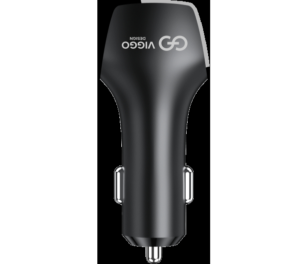 VIGGO DESIGN 2xUSB 2.4A Czarna - 1458554 - zdjęcie 4